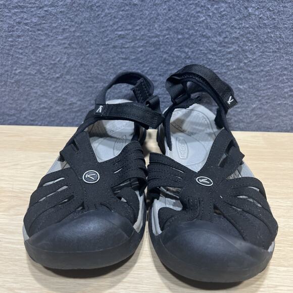 Keen Rose Beach Anti-Odor Sandals Black Ankle Strap Hiking Casual Womens Size 11 - Picture 4 of 11